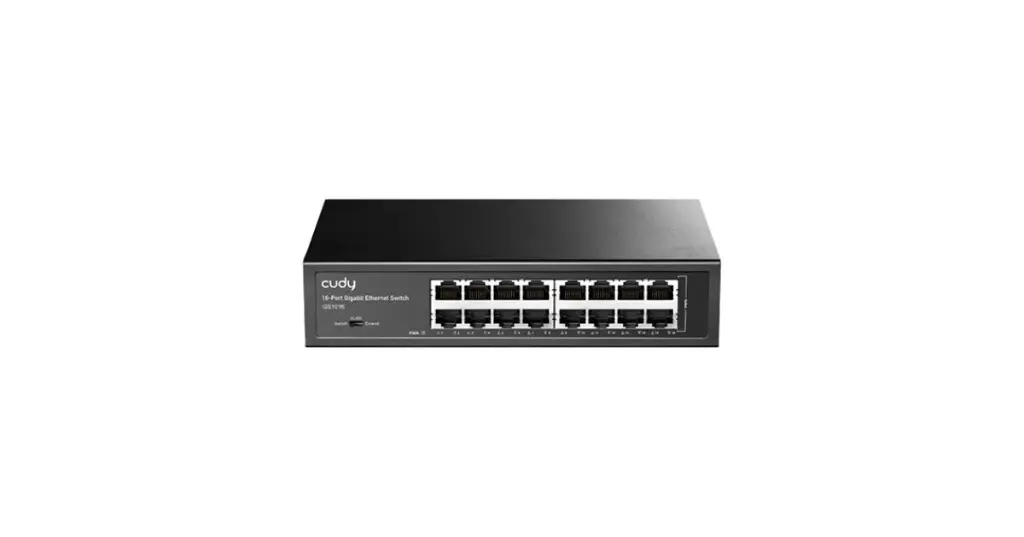 [21] 16-Port Gigabit Rack-mount Switch GS-1016