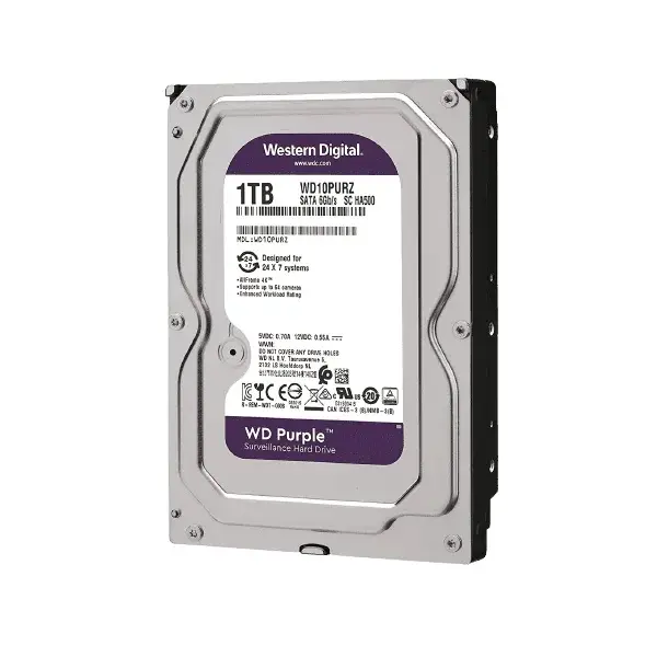 [24] 1TB WD PURPLE surveillance harddrive