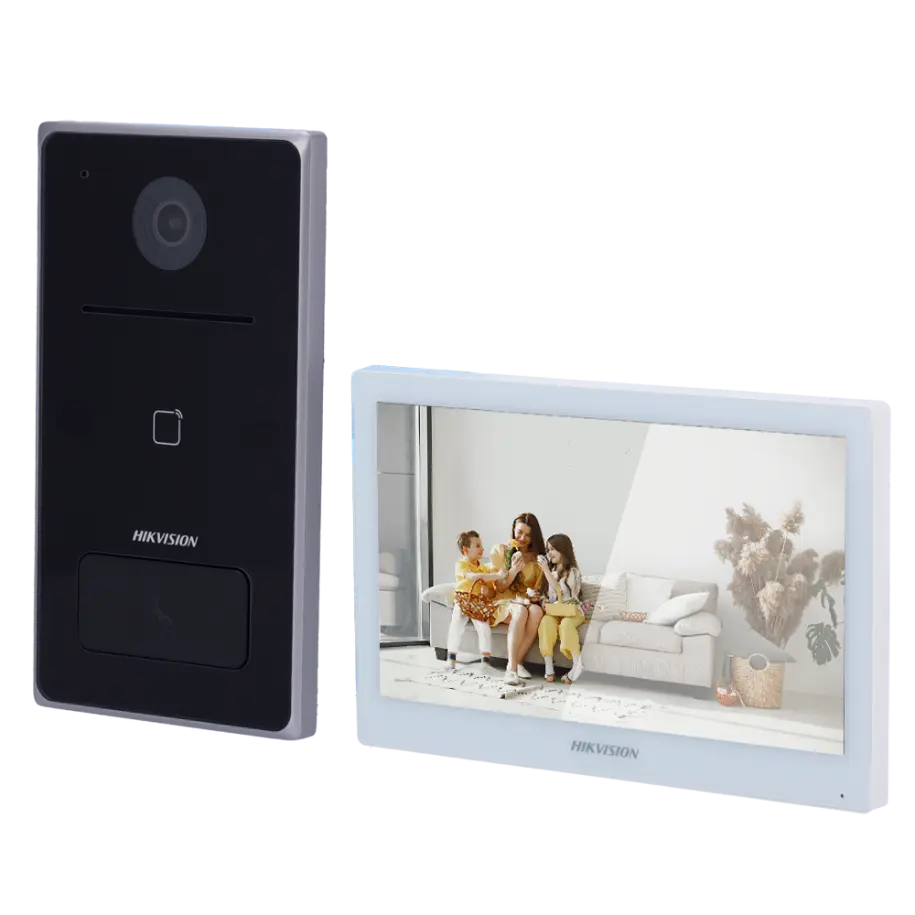 DS-KIS608-P  IP Video Intercom Kit