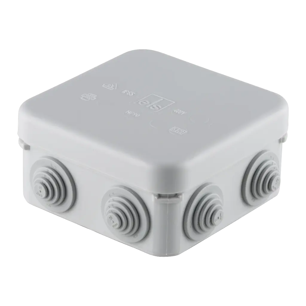 JUNCTION BOX FOR CAMERA 10*10 GRAY