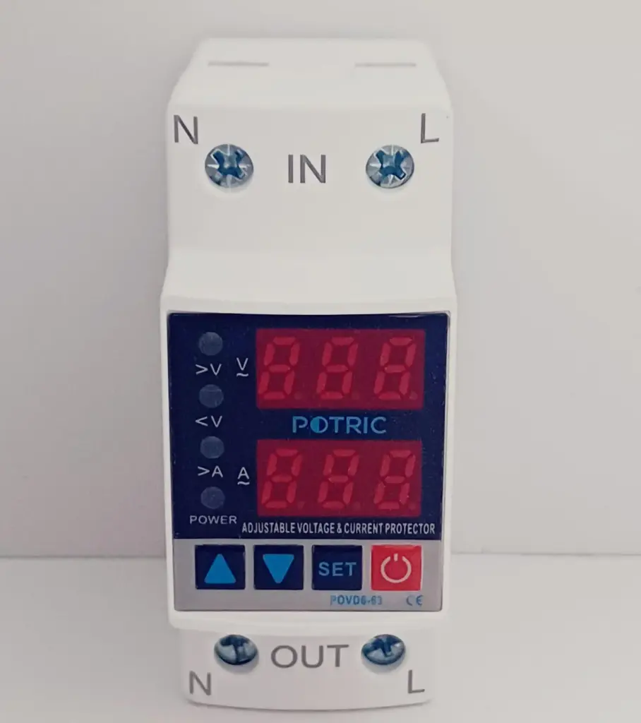 ADJUSTABLE VOLTAGE PROTECTOR / POTRIC                                                                                                                                                    