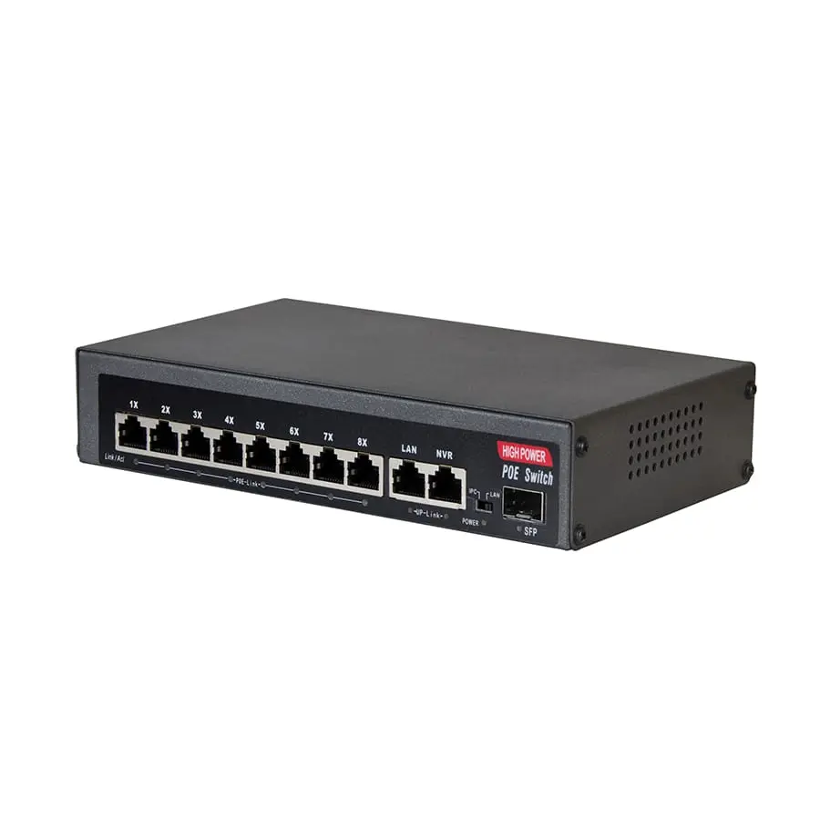 SWITCH POE 8 PORT