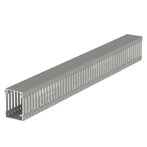 CABLE TRUNKING 60*60 (SLOTTED) GRAY 2M