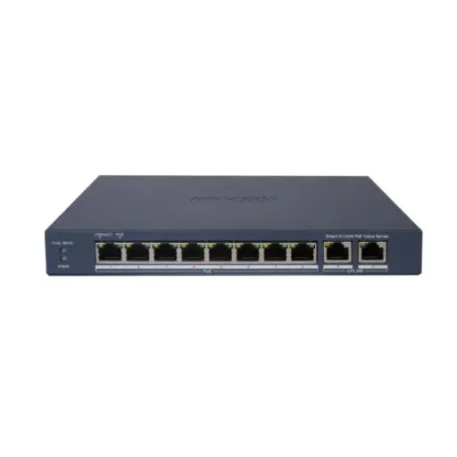 DS-3E1510P-EI/M 8 Port Gigabit Smart POE Switch